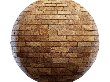 Brick wall PBR texture (ID:ffach673344)