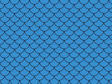 Feather Brick Blue Fish Scale Pattern Brick texture (ID:ffacg02838)