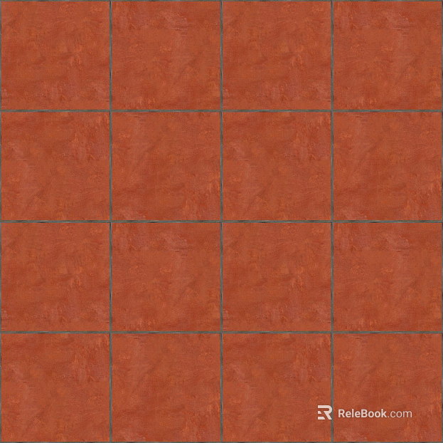 Red cement brick texture