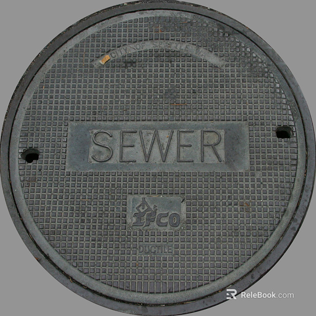 manhole cover texture
