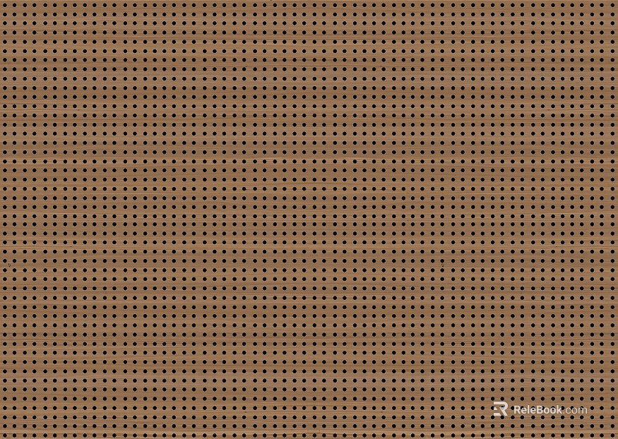 Sound Absorbing Board Wood Color Orifice Plate Seamless texture