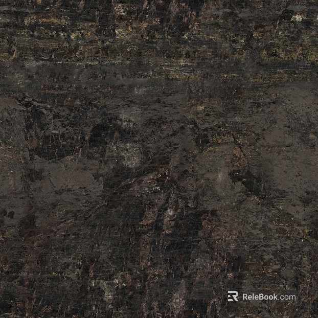 Dark gray rock wall cladding stone texture