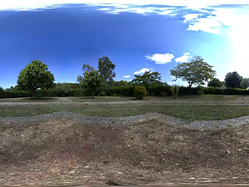 European Retro Park Lawn Landscape HDR texture (ID:ffach490704)