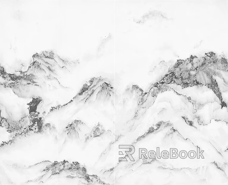 landscape marble landscape fish belly white tile texture