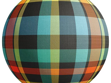 Plaid PBR texture (ID:ffach706681)