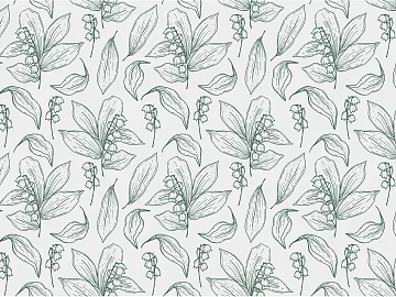 Modern Pastoral Wallpaper Retro Floral Pattern texture (ID:ffach425401)
