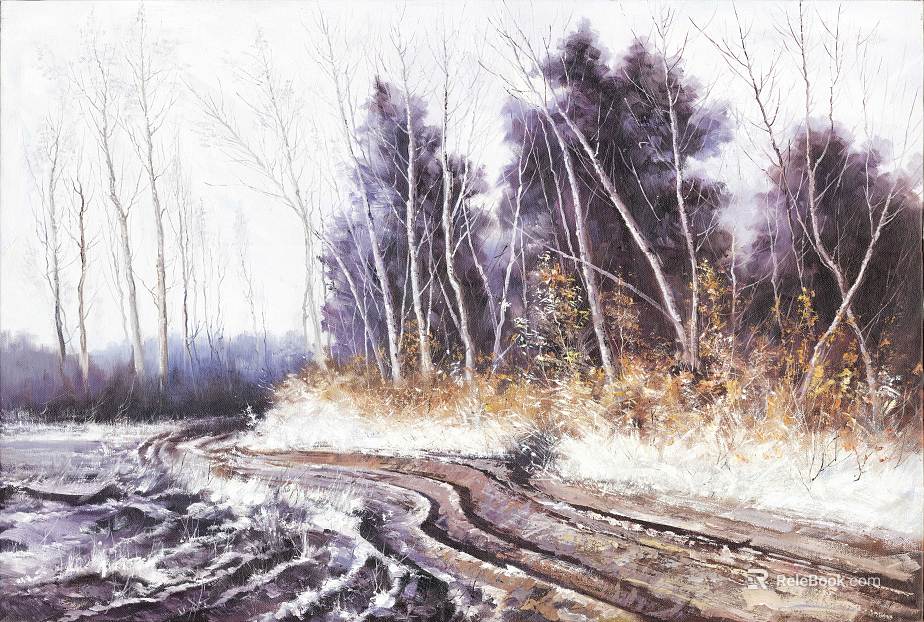 Plant painting texture