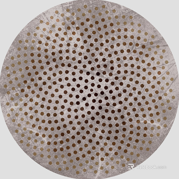 Round carpet texture