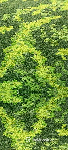 Green Yellow Camouflage Fabric Clothing Fabric texture