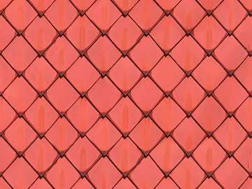 red tile 3d model