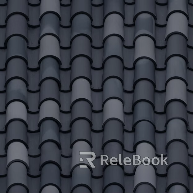 Green tile texture