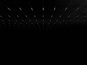 Black and white industrial wind ceiling lights 3d model