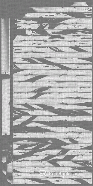 Black and White Blinds Light and Shadow Wall Map texture