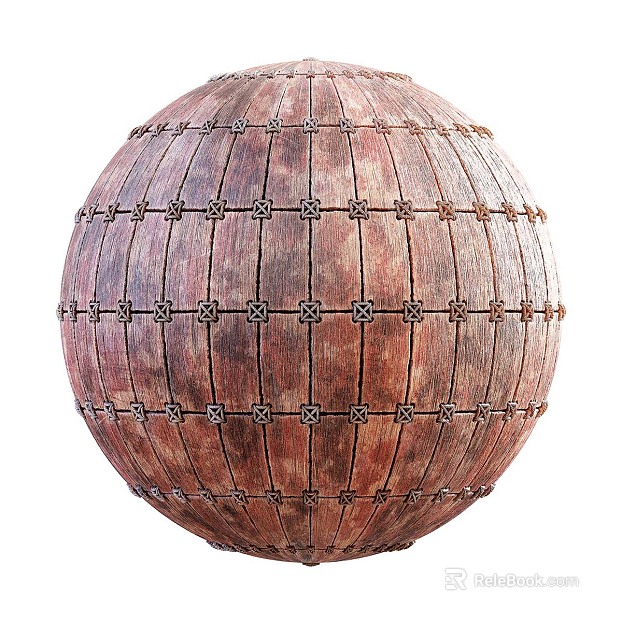 Board PBR texture