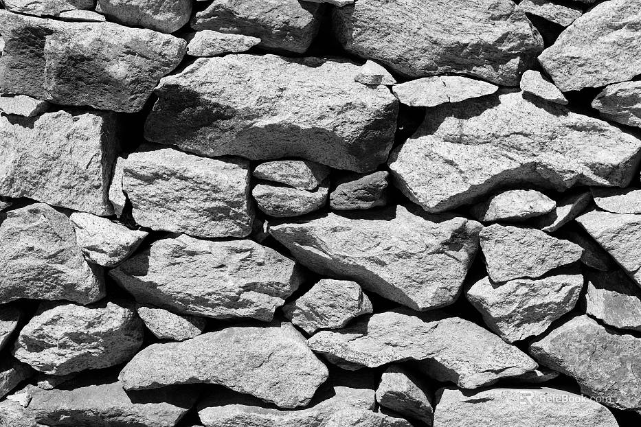 Black and White Bump texture