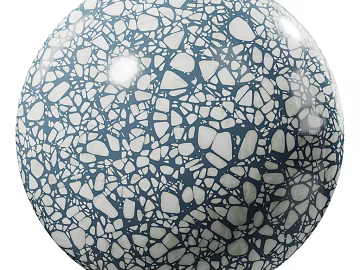 Marble terrazzo PBR texture (ID:ffach935214)