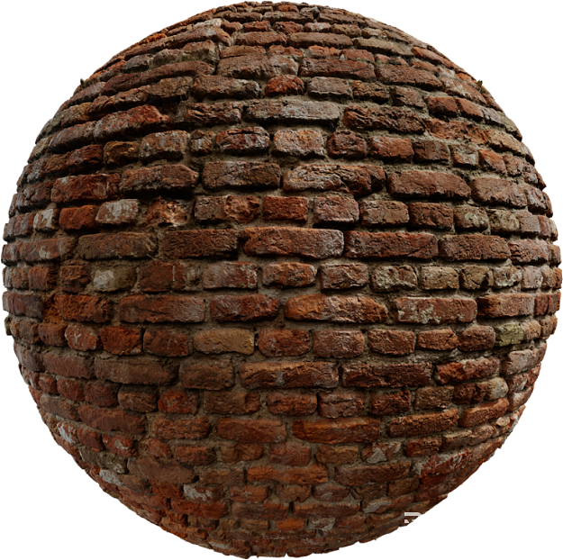 Brick wall PBR texture