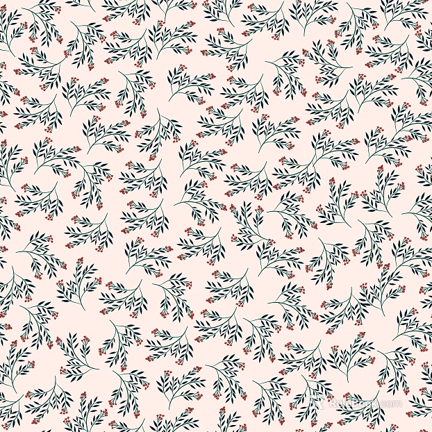 Artistic small floral printing background texture