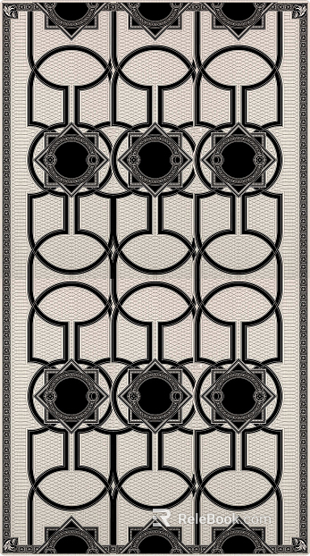 geometric carpet texture
