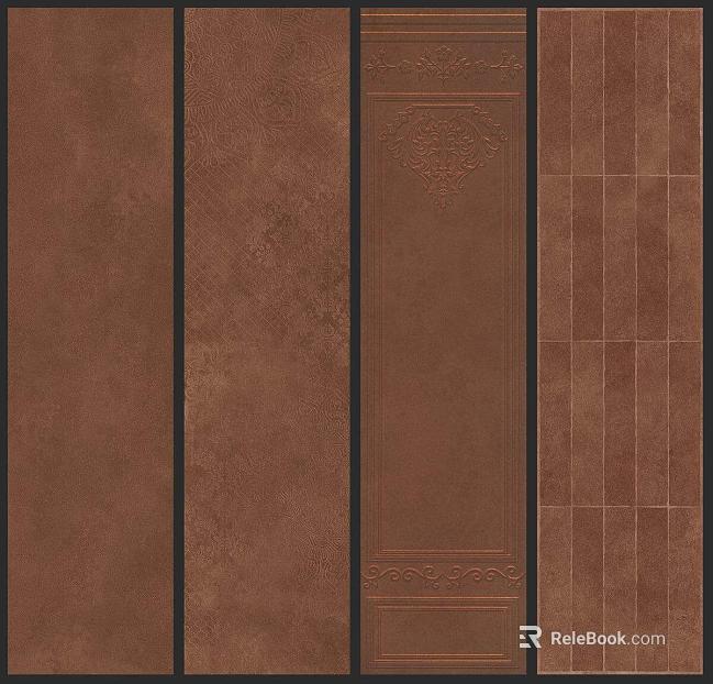 Patterned leather texture