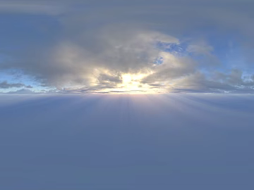 Sunrise Sunset Cloudy Blue Sky Landscape Landscape HDR texture (ID:ffach040456)