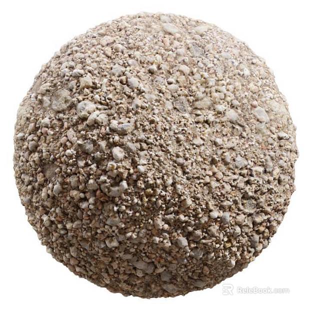 Gravel PBR texture