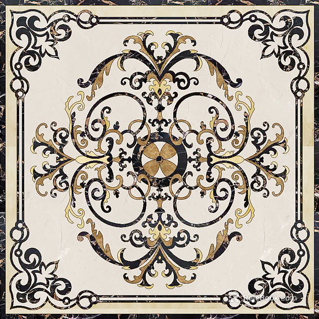 marble parquet black yellow tile parquet texture