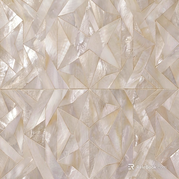 Light shell mosaic background wall texture