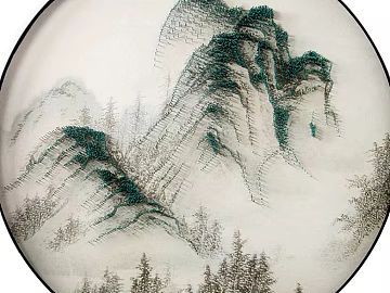 landscape painting texture (ID:ffajg90800)