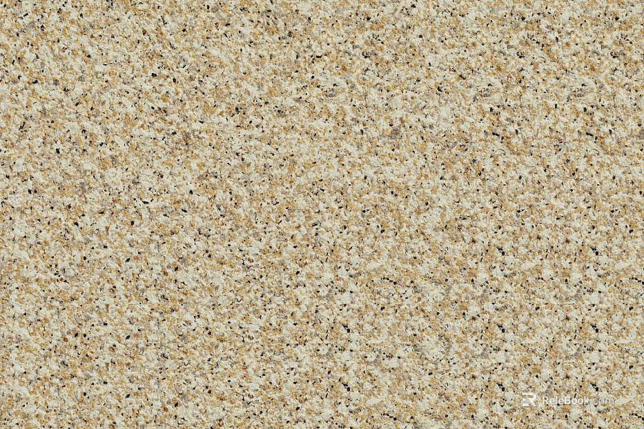 Granite beige litchi surface dry hanging stone texture
