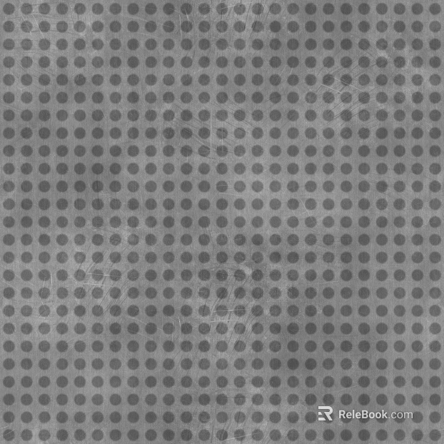 Perforated plate metal texture