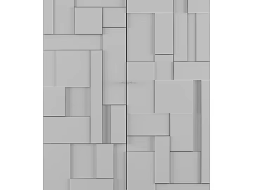 Light gray geometric splice door panel texture (ID:ffaeh151721)