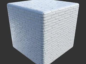 Brick wall PBR texture (ID:ffach603781)