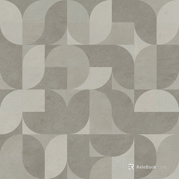 Light gray geometric tile guest restaurant floor tile texture