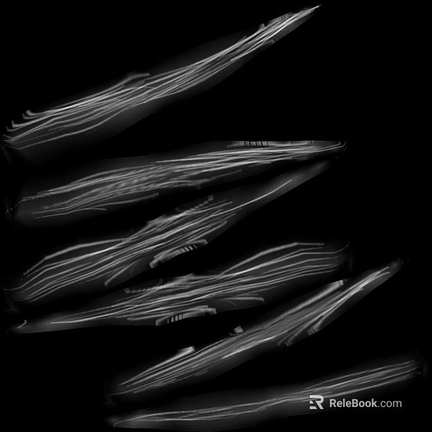 Black and White Line Bump Texture Map texture