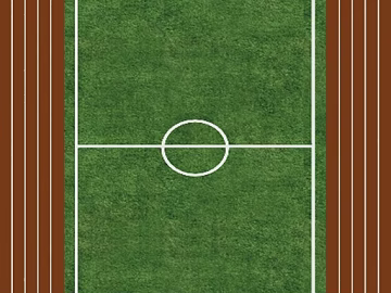 Green Lawn Runway Sports Field texture (ID:ffaeh003089)