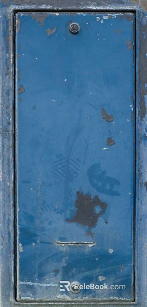 Metal door texture