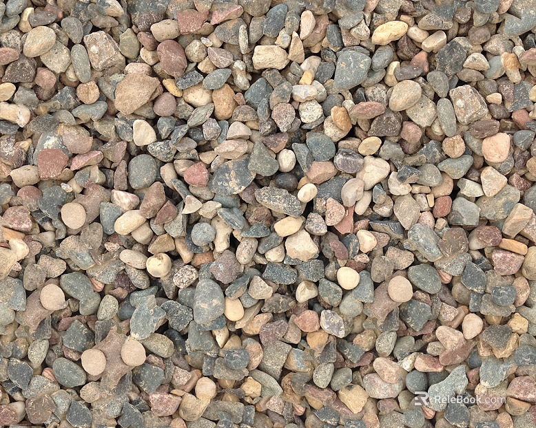 Grey Stone Stone Gravel Goose Soft Stone Gravel Washed Stone Ground texture
