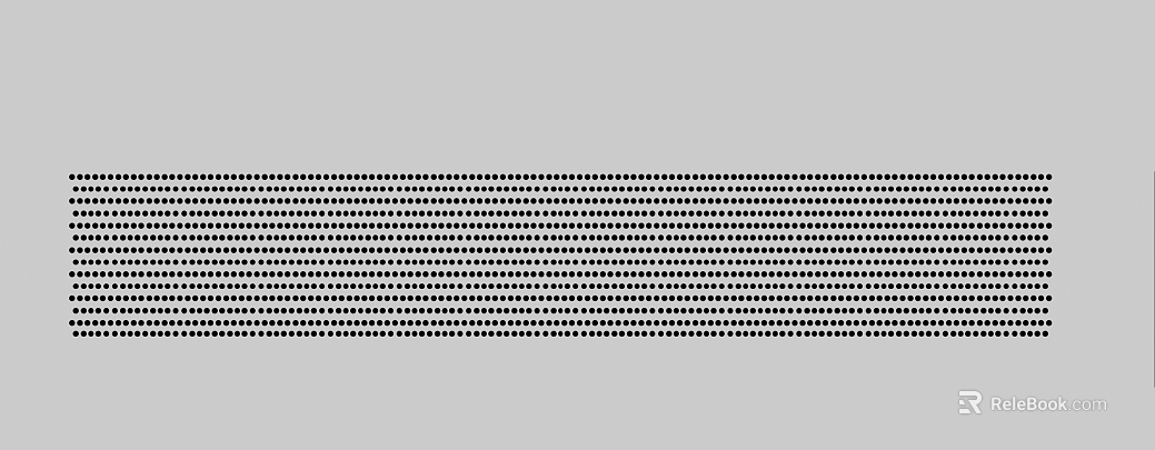 Perforated plate texture