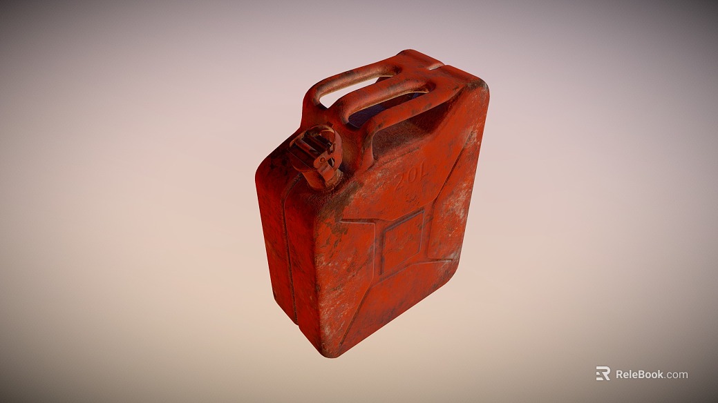 Red old metal oil drum industrial container texture