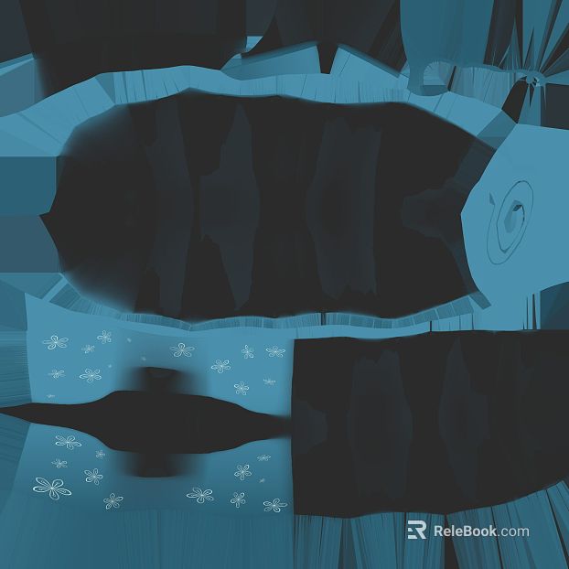 Blues abstract pattern decorative background texture