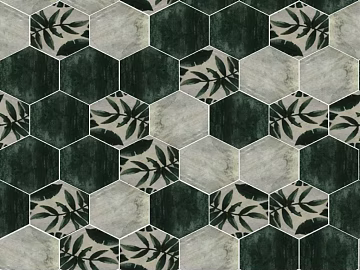 Hexagonal Brick texture (ID:ffach313300)