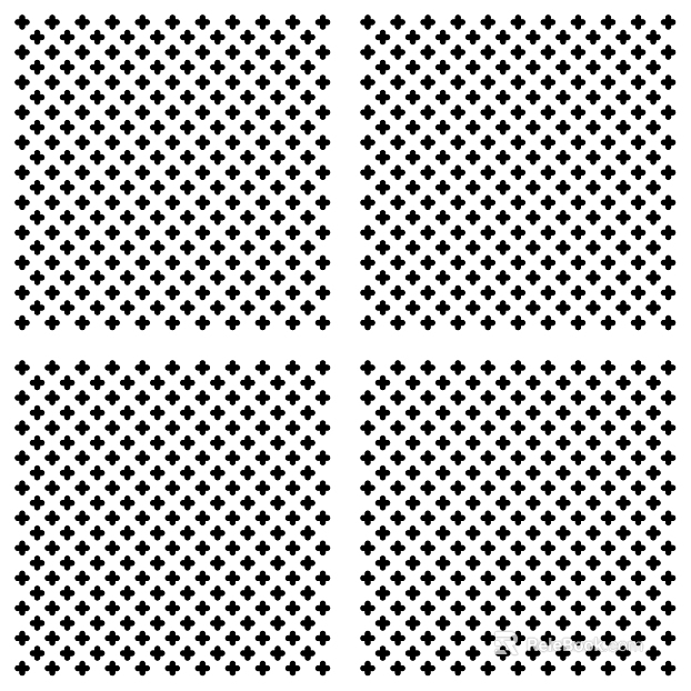 Perforated plate texture