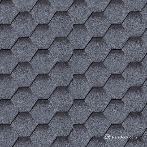 Dark gray asphalt tile roofing materials texture