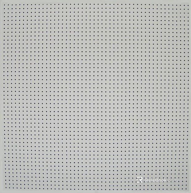 Perforated plate metal texture