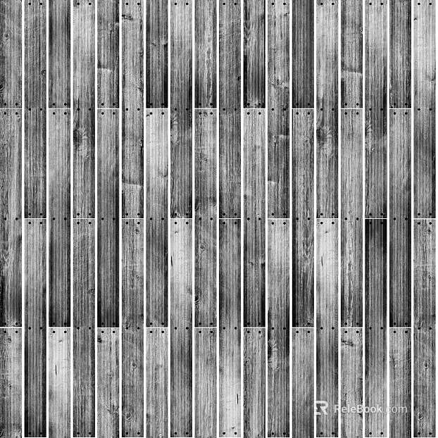 Wood Black and White Map texture