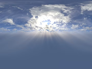 Cloudy Blue Sky Daytime Landscape HDR Map texture (ID:ffach020456)