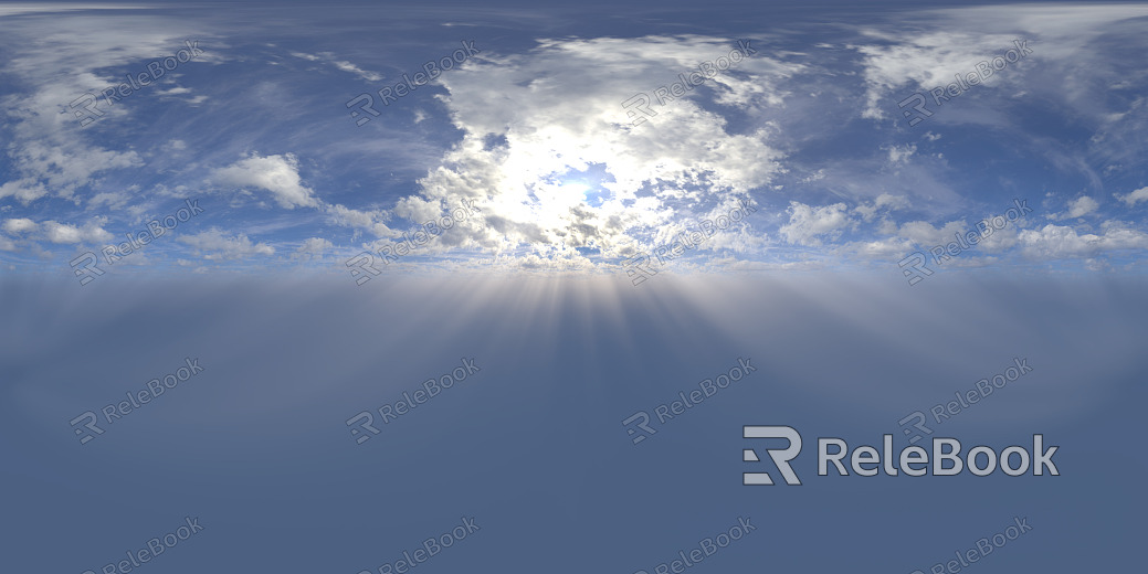 Sunrise Sunset Cloudy Blue Sky Landscape Landscape HDR texture