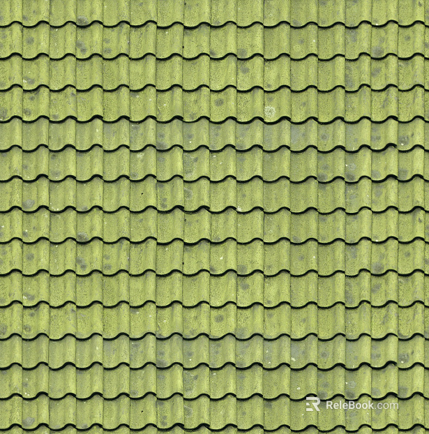 Green tile texture