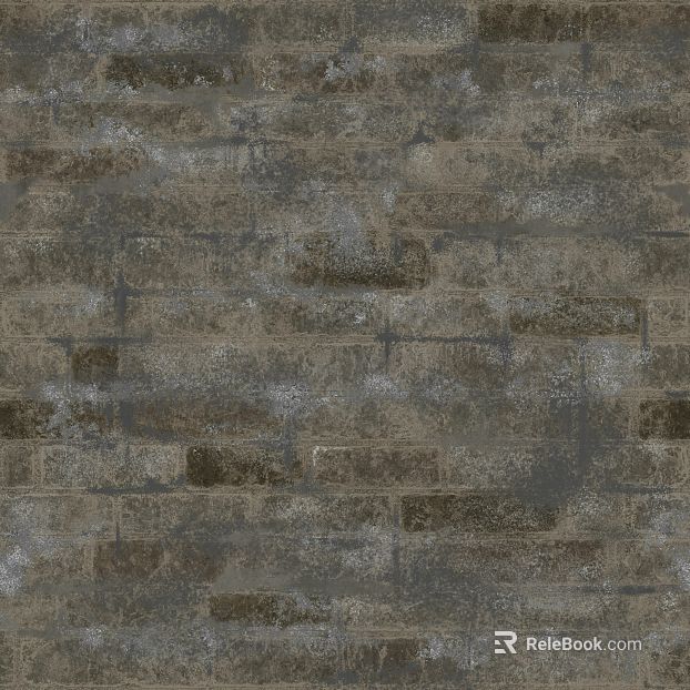 Taupe vintage brick wall background wall texture
